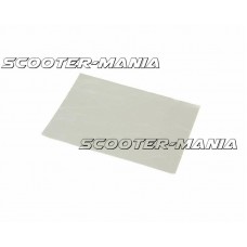 adhesive aluminized fiberglass cloth heat barrier / protection tape 0.80x140x195mm