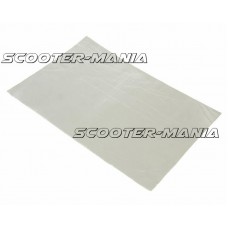 adhesive aluminized fiberglass cloth heat barrier / protection tape 0.80x300x450mm