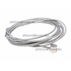 bowden inner cable 190cmx2.0mm with nipple 8mmx8mm