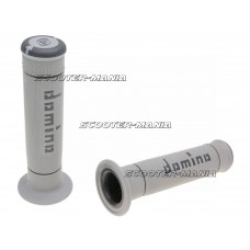 handlebar grip set Domino A240 Trial grey / black
