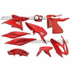 fairing kit red 9 pcs for Aerox, Nitro