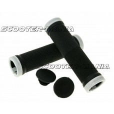 handlebar rubber grip set ProGrip 999 MTB black, white