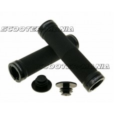 handlebar rubber grip set ProGrip 999 MTB black, black