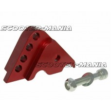 shock extender CNC 4-hole adjustable mounting - red for Minarelli horizontal