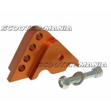 shock extender CNC 4-hole adjustable mounting - orange for Minarelli horizontal